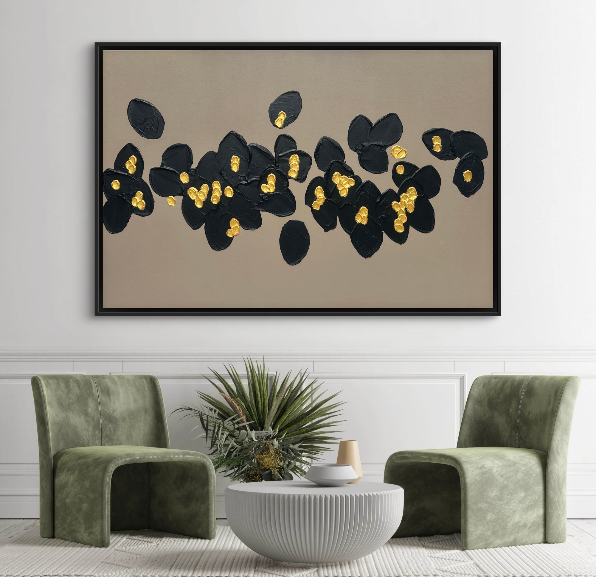 Fireflies of Gold 100x150